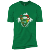 Chicago Blackhawks And Superman Fans - Premium Short Sleeve T-Shirt