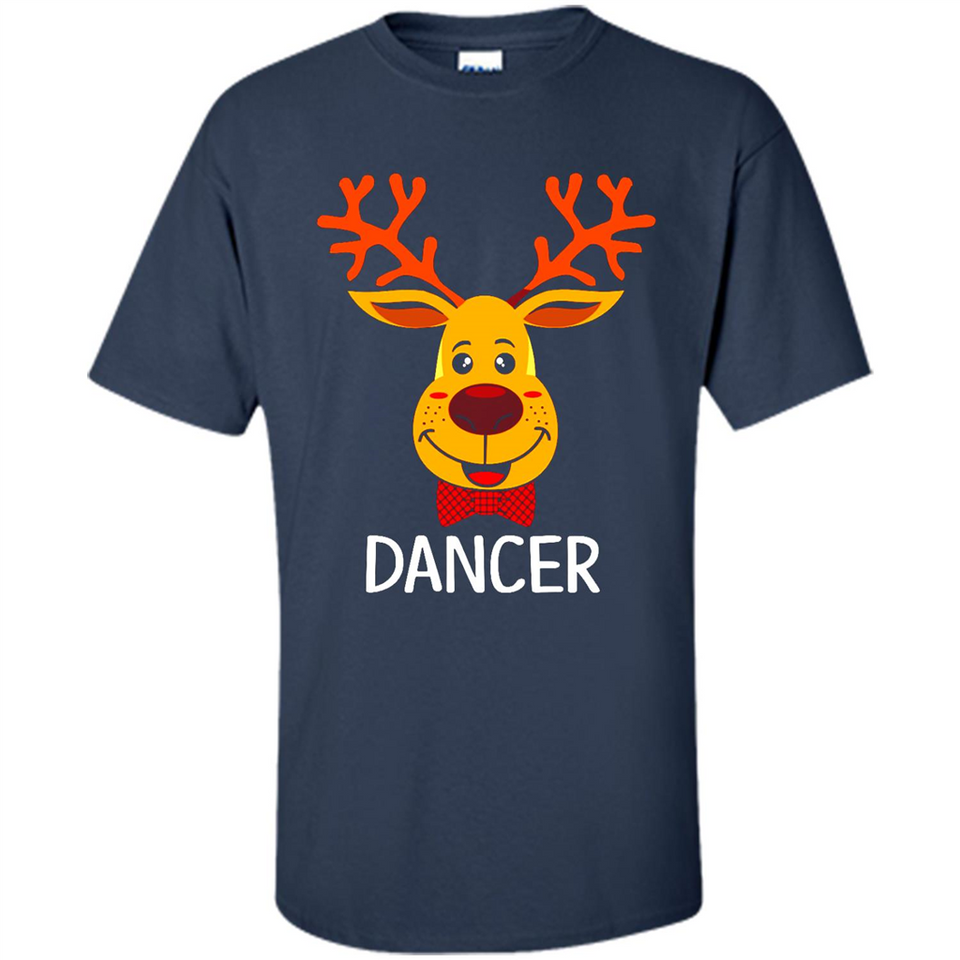 Dancer Santa Claus Funny Xmas Holiday T-Shirt - Shirt