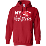 USC Trojans Football My Heart is on that Field - Hoodie