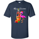 Flamingo Christmas Shirt, Merry Christmas Shirt , Flamingo - Shirt