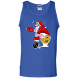 Tampa Bay Buccaneers Santa Claus Toilet