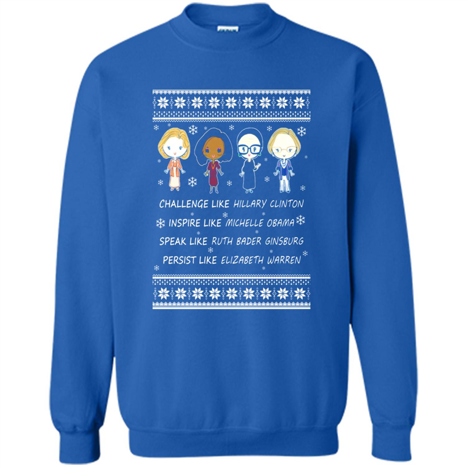 Nasty Women Michelle Hillary Warren Bader Christmas PINGPONG