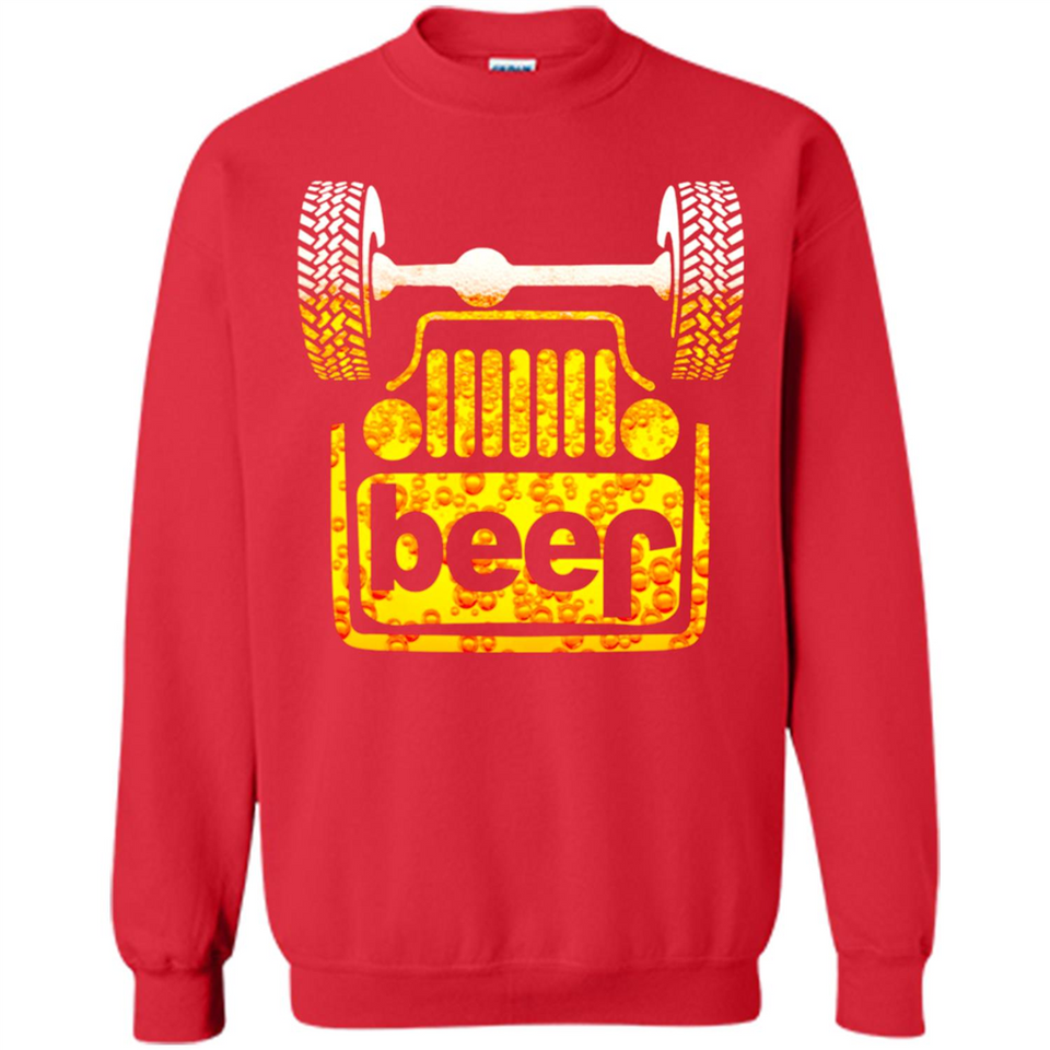 Jeep Reverse Beer Off Roading Funny Drinking