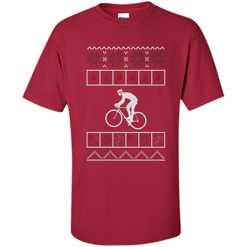Christmas Ugly Sweater Cycling - Ugly Christmas Sweater - Shirt