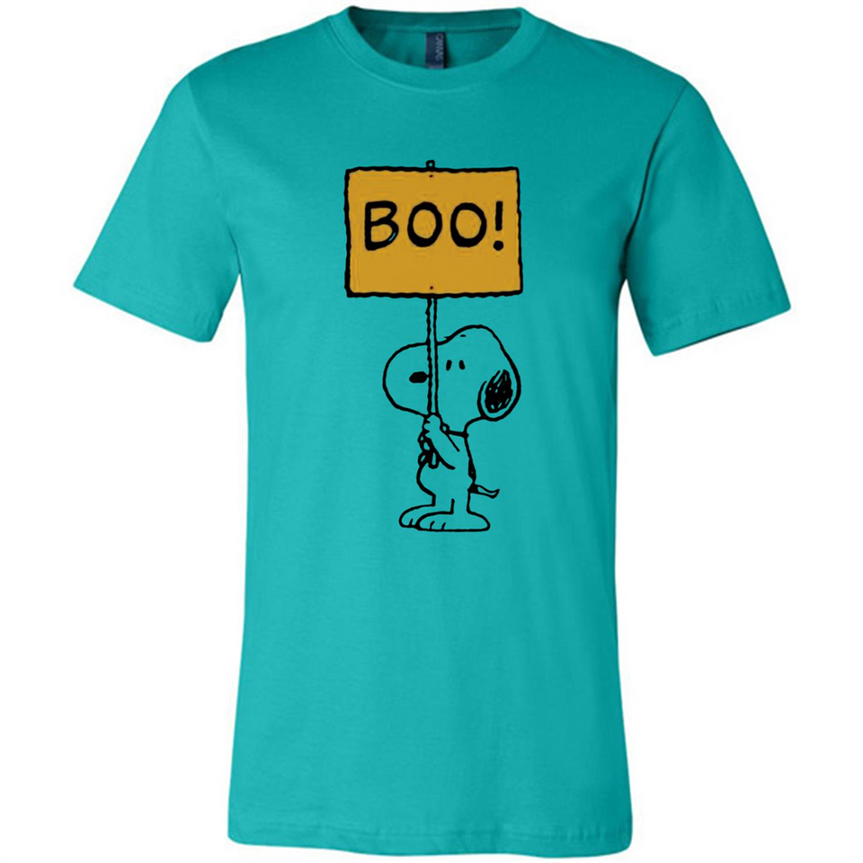 Halloween Snoopy Boo - Canvas Unisex T-Shirt