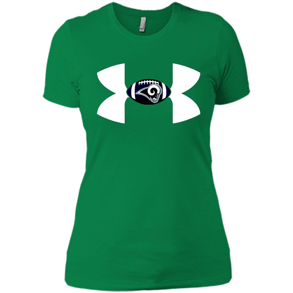 Los Angeles Rams Under Armour Logo - Ladies' Boyfriend T-Shirt