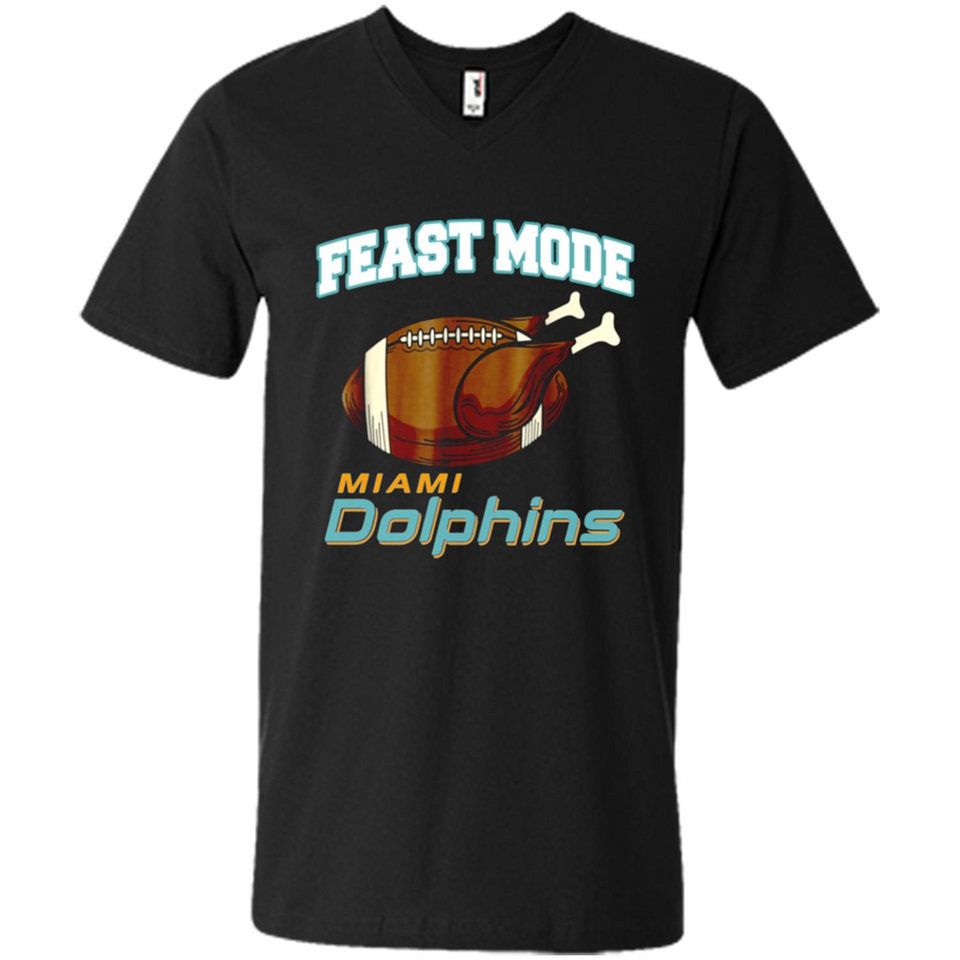 Feast Mode Dolphins Shirt - Miami Turkey Thanksgiving