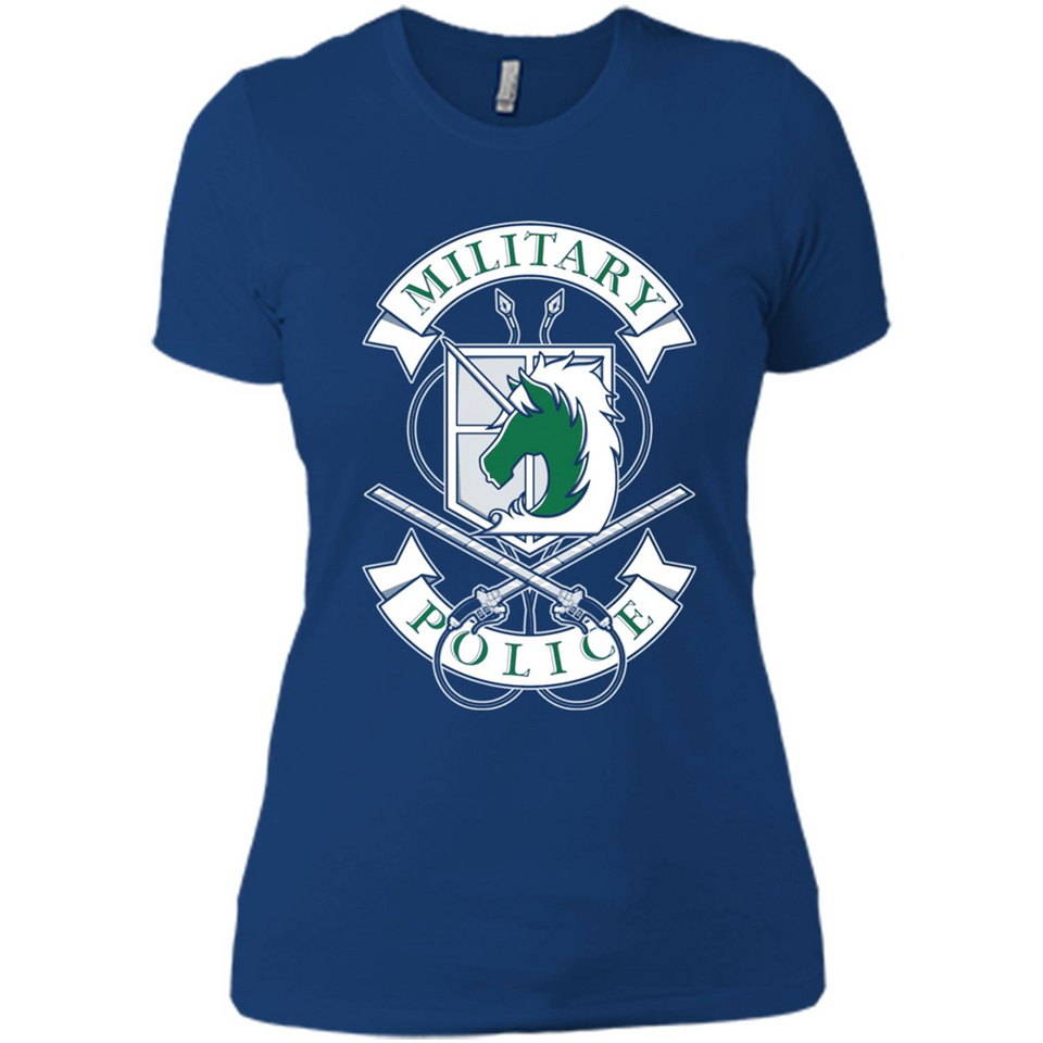 AoT Military Police - Ladies' Boyfriend T-Shirt