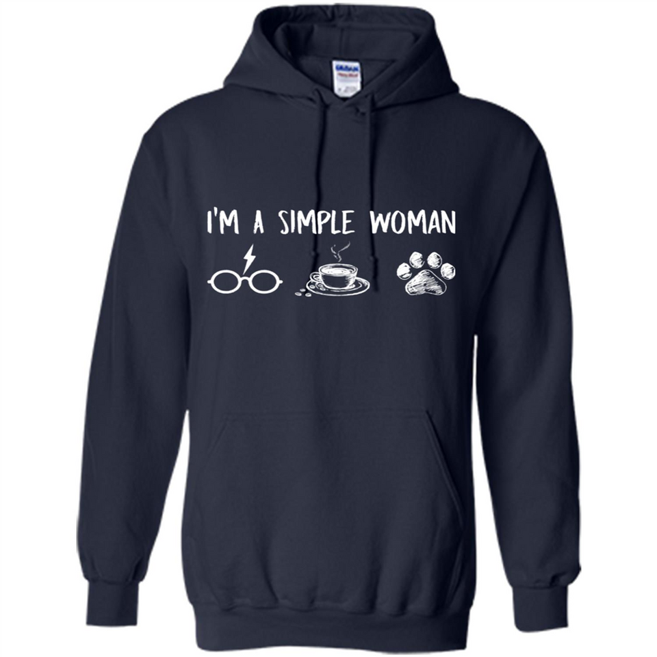 I’m Simple Woman Like Harry Potter, Coffee and Dog