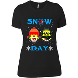 Snow Day Shirt For Cincinnati Bengals Vs Minion Fans pingpong