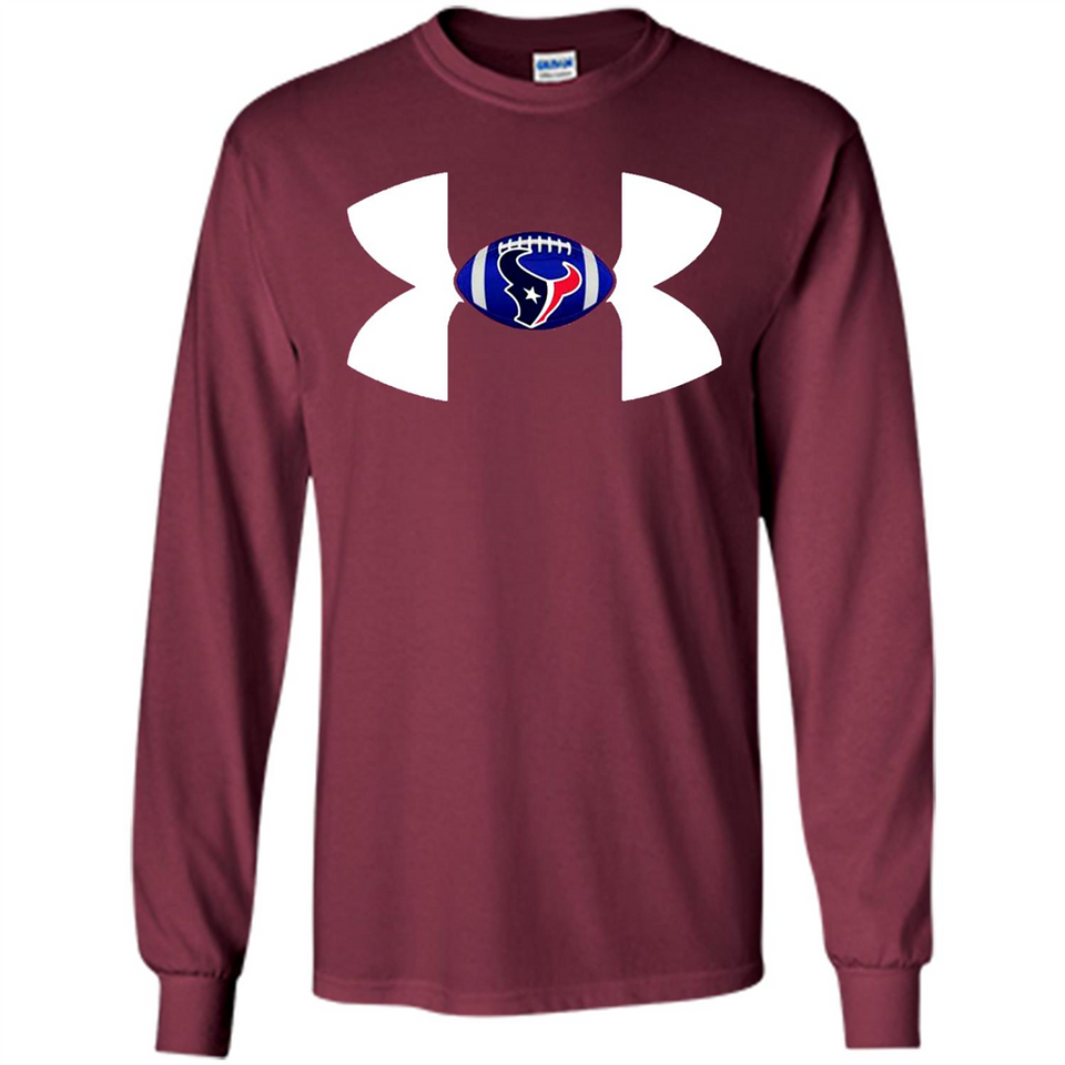 Houston Texans Under Armour Logo - Long Sleeve T-Shirt