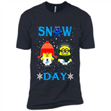 Snow Day Shirt For Kansas City Royals Vs Minion Fans pingpong