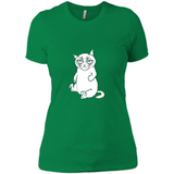 annoyed kitty touchy kitty grouchy ball of fur noody kitty PING PONG