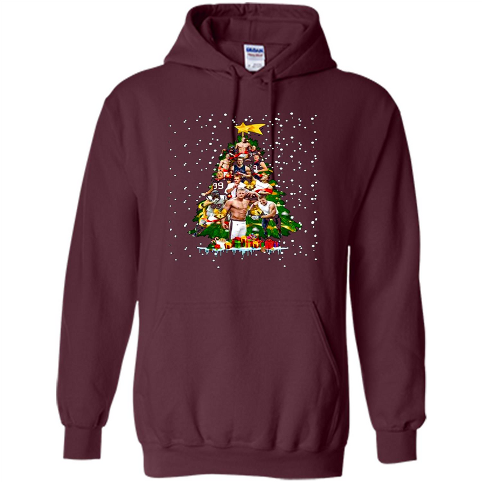 J.J. Watt Christmas Tree ugly sweater PINGPONG