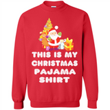 This is My Christmas Pajama Shirt - Santa Bear Tree Gift Tee