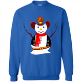 Snowman Cowboy Merry Christmas Xmas