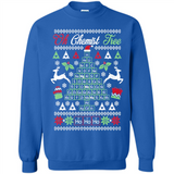 Chemist Tree Shirt Oh Chemistry Tree Ugly Christmas - Sweatshirt