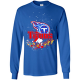 Snoopy Christmas Tennessee Titans - Long Sleeve T-Shirt