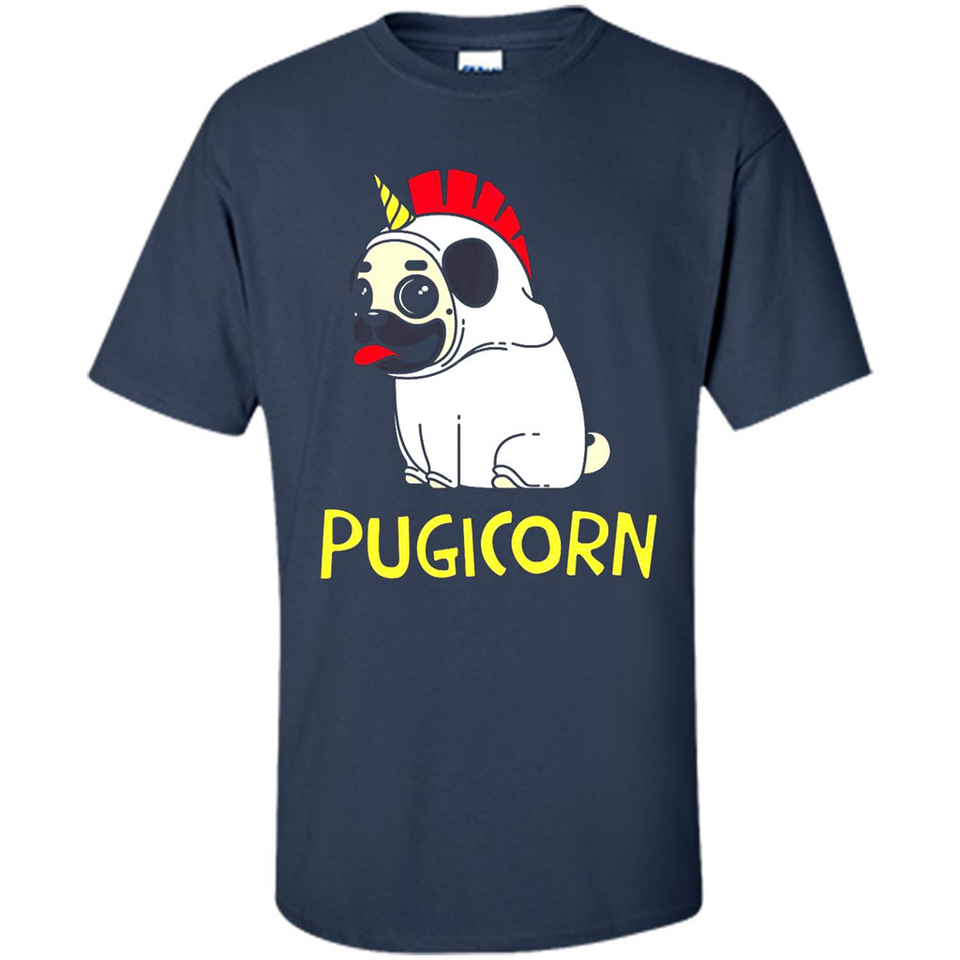 Pugicorn Pug Unicorn Funny Shirt PINGPONG - Shirt
