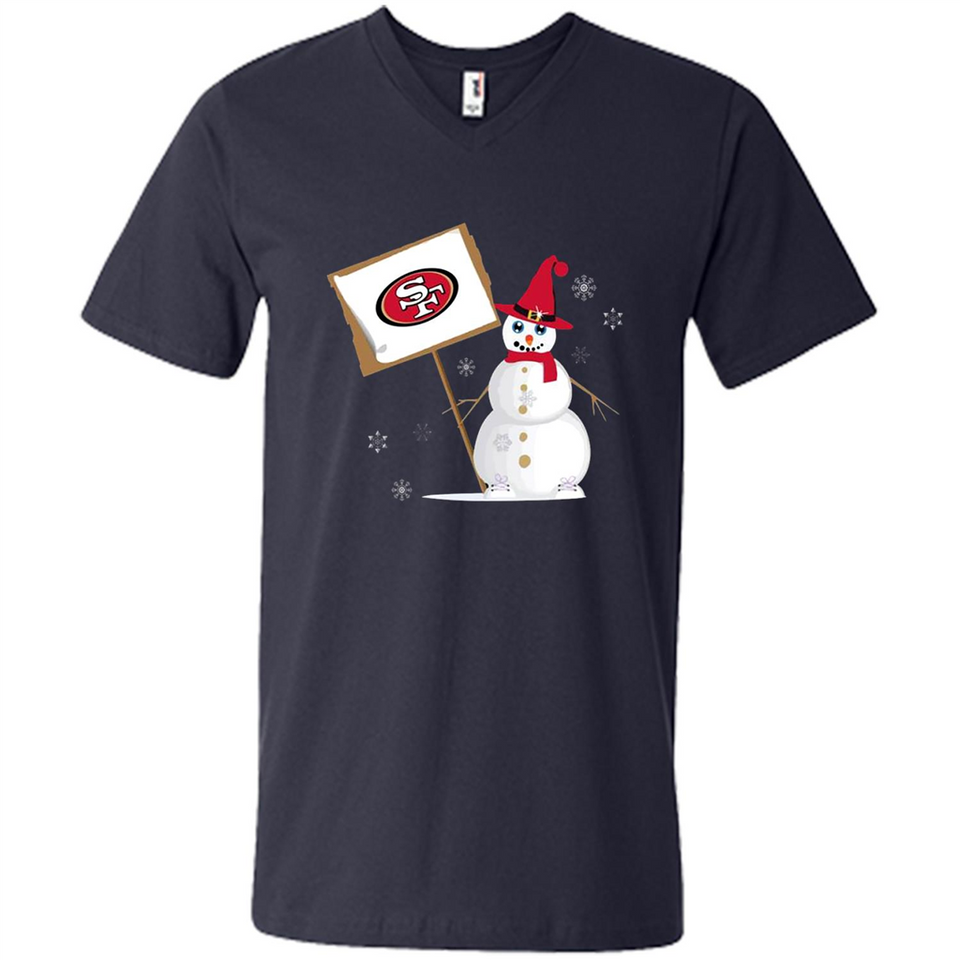 San Francisco 49ers Snowman Funny