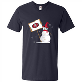 San Francisco 49ers Snowman Funny