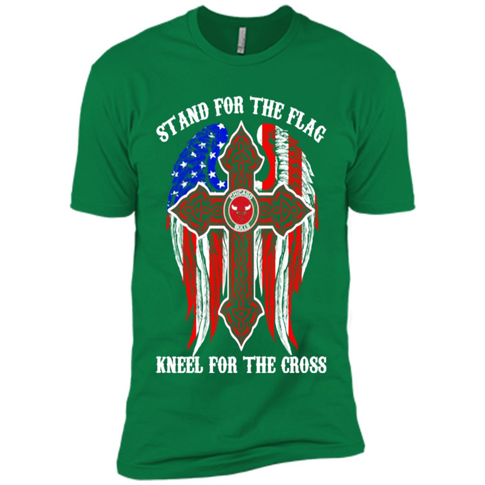 Chicago Bulls - stand for the flag kneel for the cross