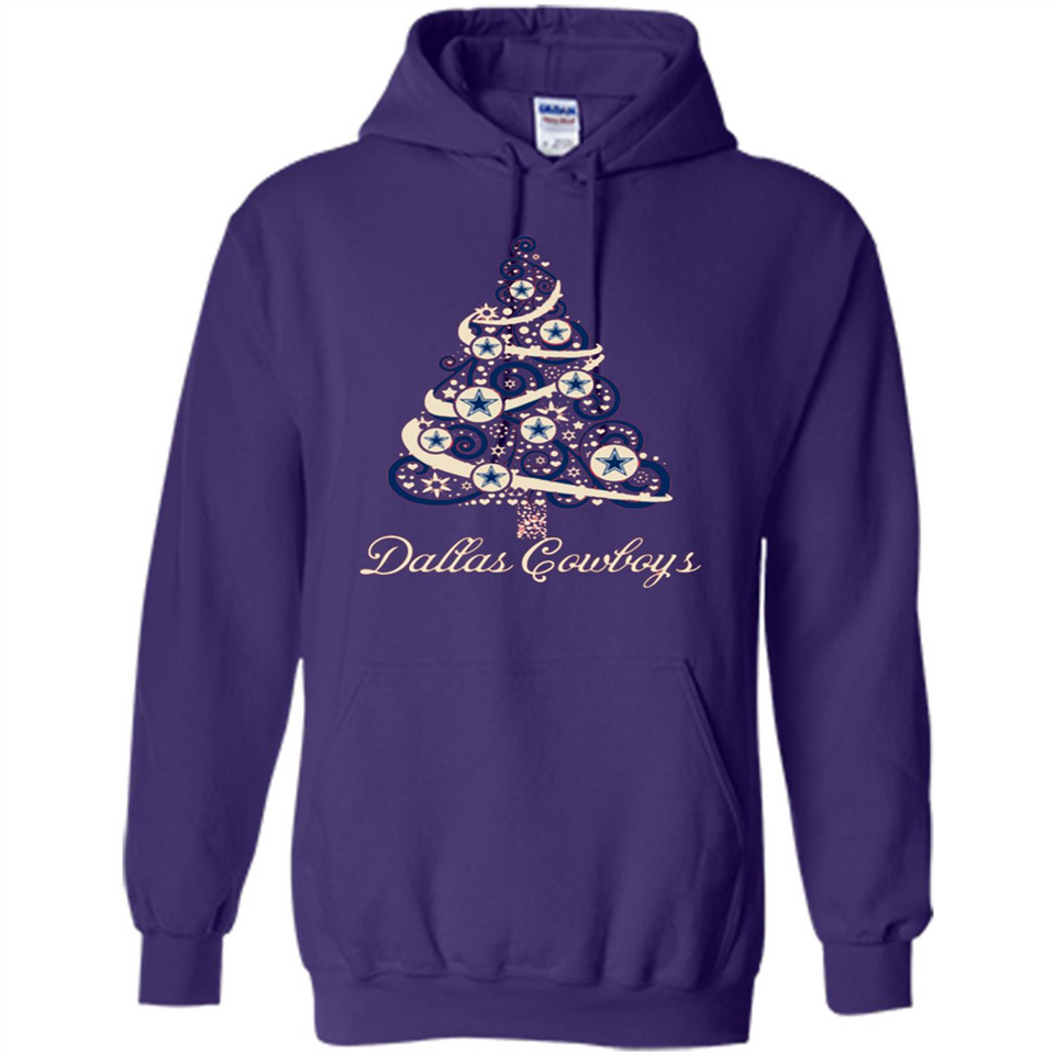 Dallas Cowboys NFL Football Team Logo Christmas Tree T-Shirt - Hoodie