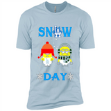 Snow Day Shirt For Los Angeles Dodgers Vs Minion Fans pingpong