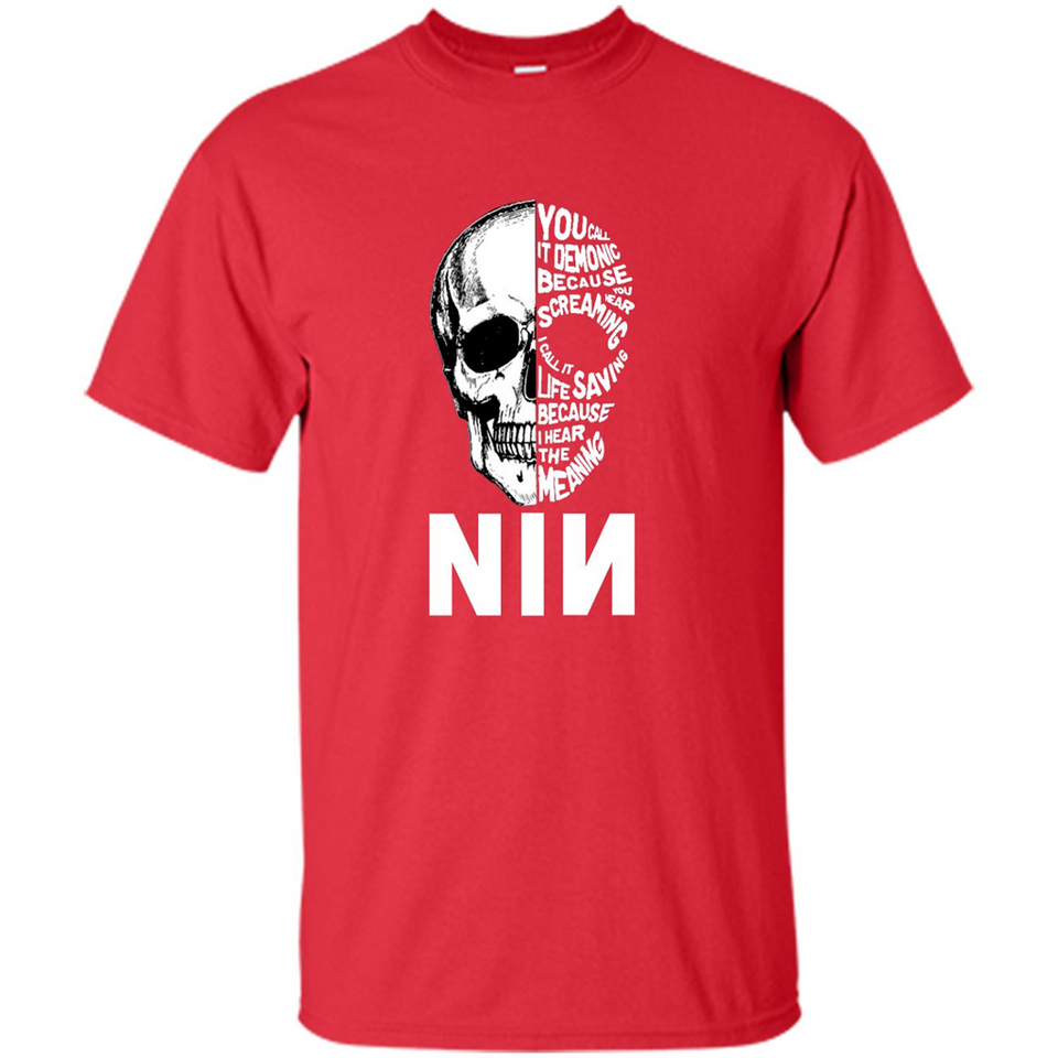 you call it demonic because you hear the screaming NIN