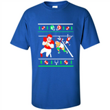 Santa vs Deer Football Ugly Christmas PINGPONG