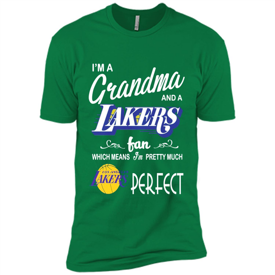 I'M A Grandma And A Los Angeles Lakers Fans