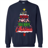 We Wish You A Merry Christmas Funny Pine Gift Sleeve - Sweatshirt