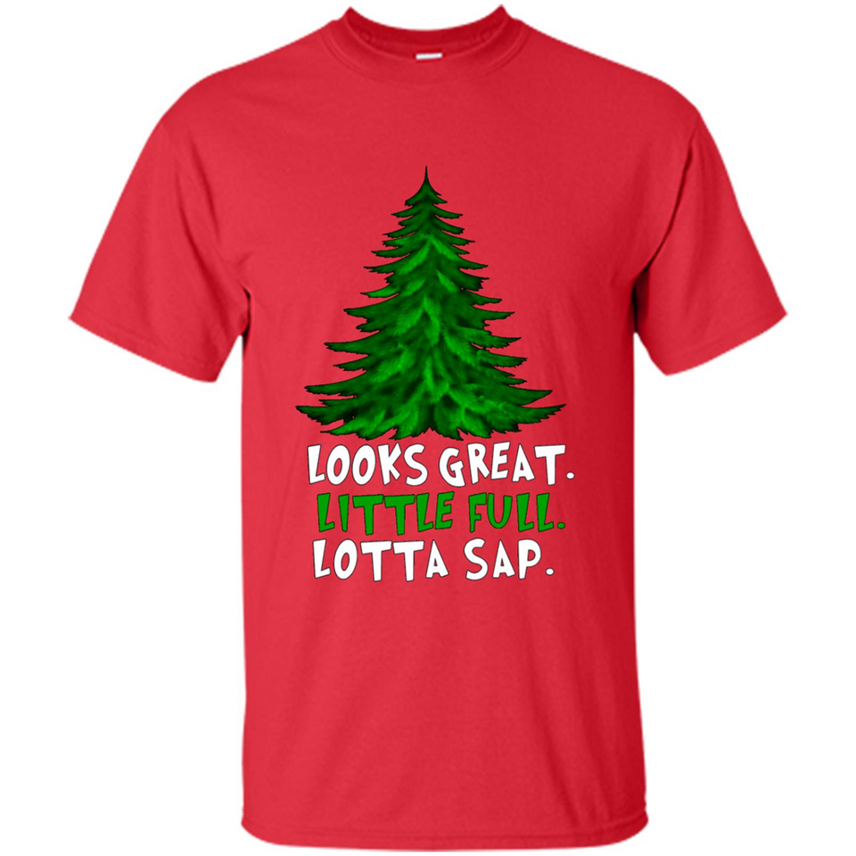 Looks Great Little Full Lotta Sap Funny Christmas PINGPONG