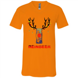 Keystone Light reinbeer Christmas - Canvas Unisex V-Neck