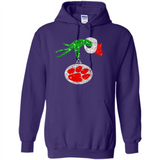 Amazing tee Clemson Tigers Glitter Grinch Monogram Ornament Christmas Gift - Sao chép - Hoodie