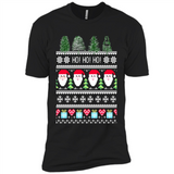 Ugly Merry Christmas Tree Santa Snowflakes