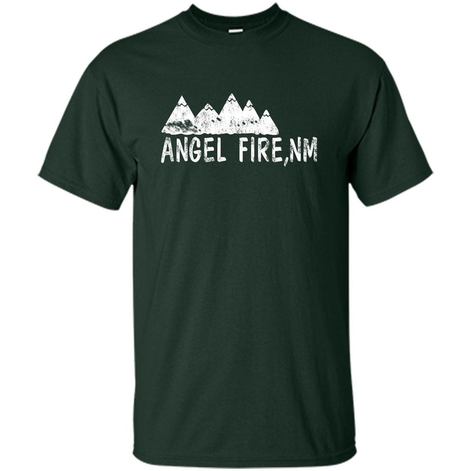 Trendy Grunge Angel Fire NM Mountains Ski Town
