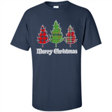 Plaid Christmas Tree Shirt Merry Christmas Plaid is Rad