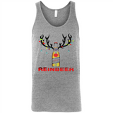 Miller High Life beer reinbeer Christmas - Canvas Unisex Tank
