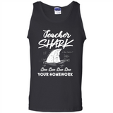 Teacher Shark Doo Doo Doo Your Homework Shirt Ladies' Boyfriend