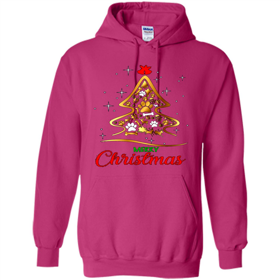 Merry Christmas Dogs Christmas Tree sweater PINGPONG
