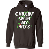 Chillin With My Ho's Funny Christmas - Hoodie
