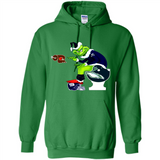 Los Angeles Rams Toilet Grinch Santa Claus Football Fan PINGPONG
