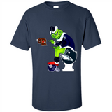 Los Angeles Rams Toilet Grinch Santa Claus Football Fan PINGPONG