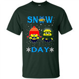 Snow Day Shirt For Denver Nuggets Vs Minion Fans pingpong