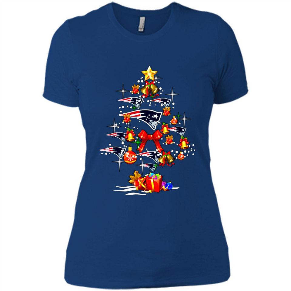 New England Patriots Christmas Tree sweater PINGPONG