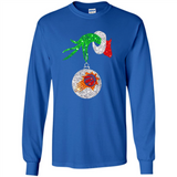 Amazing Phoenix Sun Glitter Grinch Monogram Ornament Christmas Gift - Long Sleeve T-Shirt