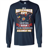 November Guy Birthday - Long Sleeve T-Shirt