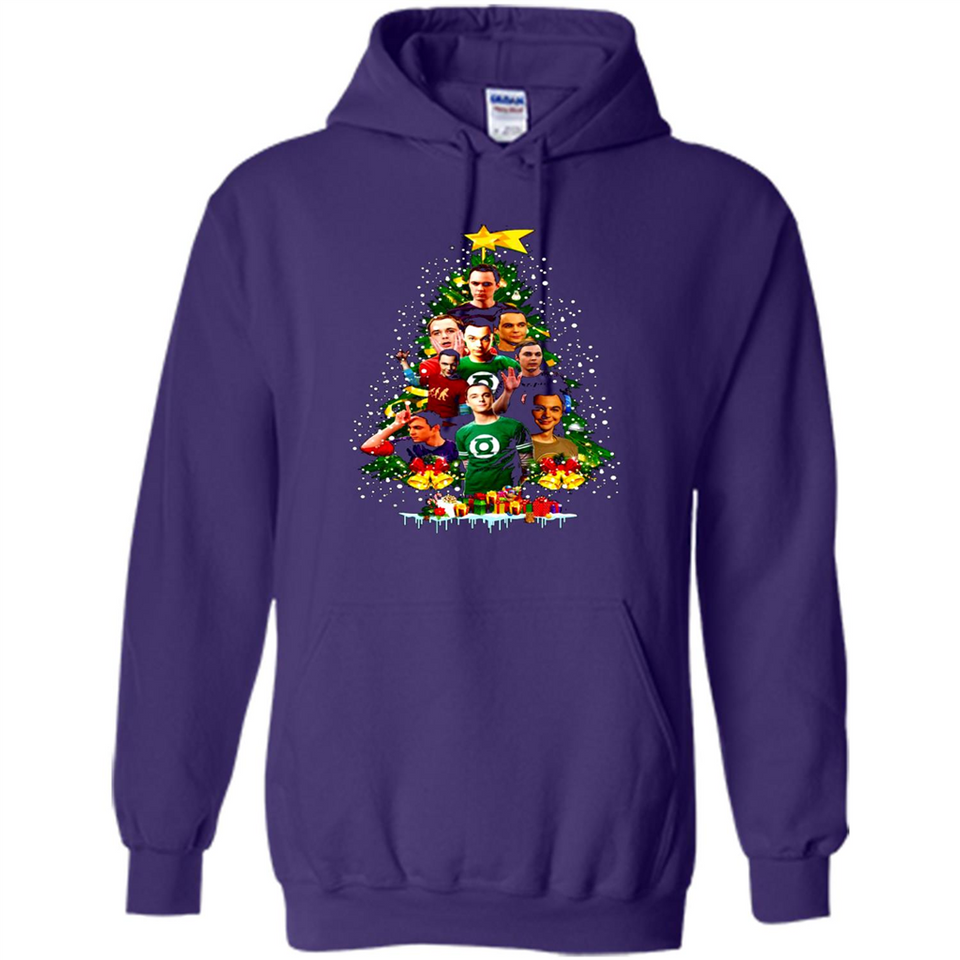 Sheldon Cooper Christmas tree sweater PINGPONG