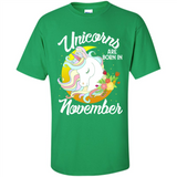 Unicorns Are Born In November Magical Rainbow